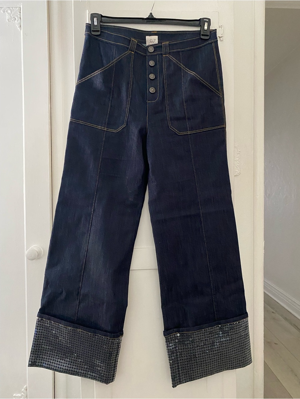 Cing a Sept pristine condition button up denim jeans